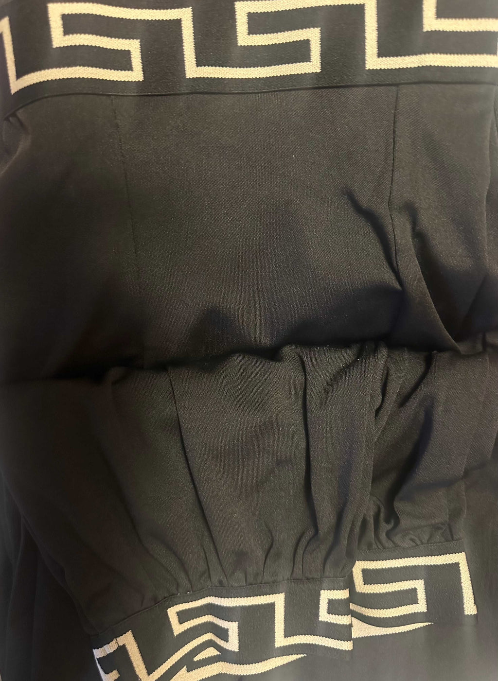 Black & Cream Jumper